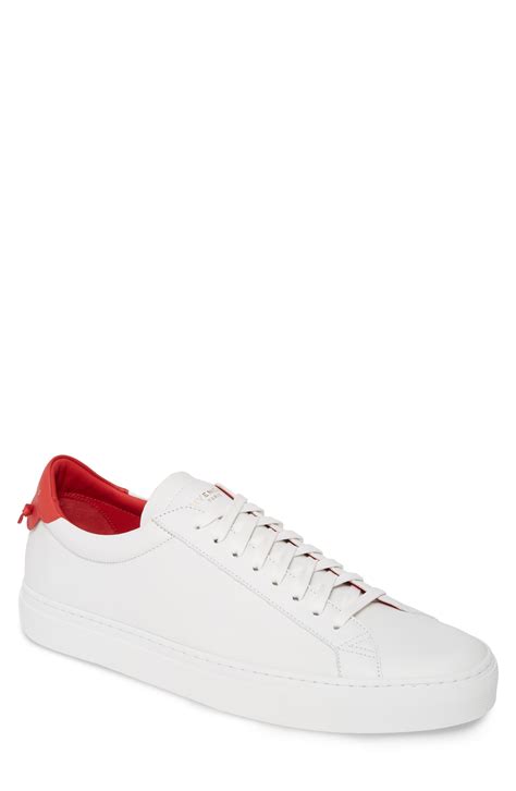 sneakers uomo givenchy bianche|givenchy men's white sneakers.